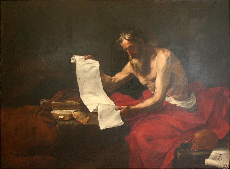 Jose de Ribera St Jerome Spain oil painting art